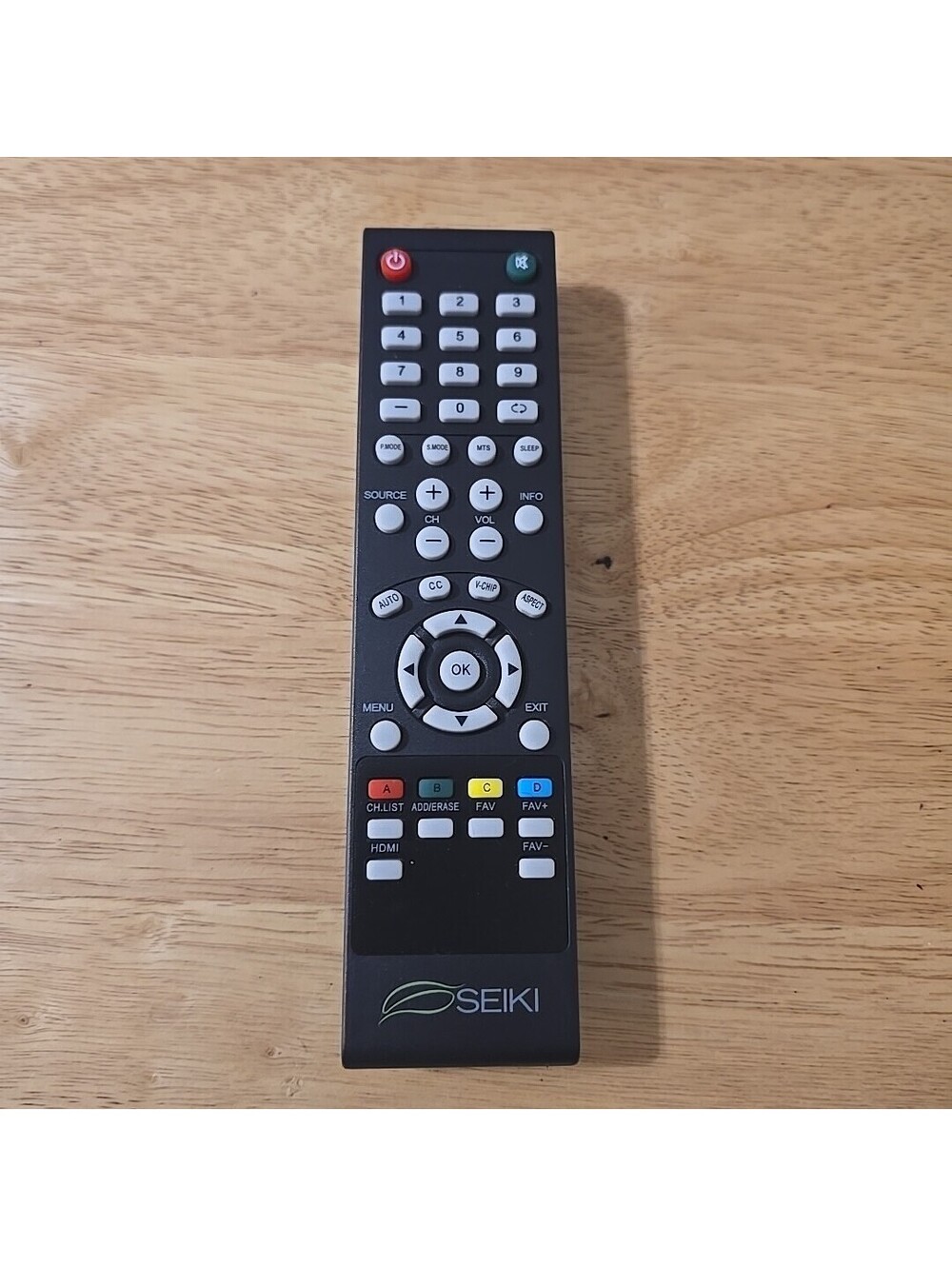 84504503B01 Remote Control for Seiki TV SE60GY24 SE65JY25 SE-32HS01 RLDED4331-B